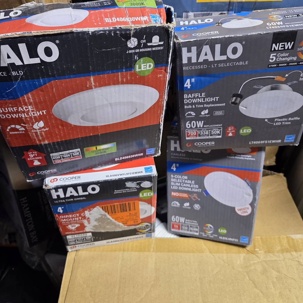 Halo 4" Canless Light Bundle